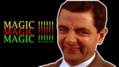 Laugh Out Loud at Mr. Bean's Hilarious Magic GIFs